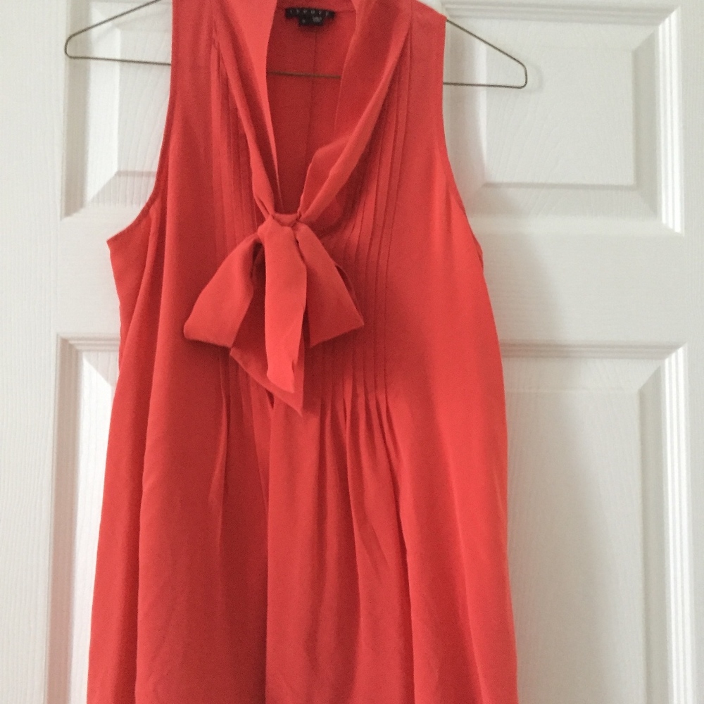 silk sleeveless blouse sz P